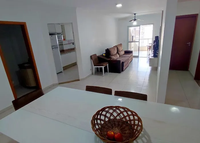 Apartamento Praia Grande Aviacao - 30 Mts Da Praia